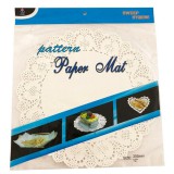 Kerek torta csipke fehér színben 12 db-os kiszerelésben 30cm