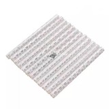 Kerékpár küllő dísz, Fényvisszaverő rúd biciklire, biztonsági kiegészítő (12 db, fehér)