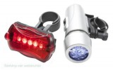 Kerékpár lámpa szett Led-es