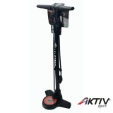 Kerékpárpumpa Velotech műhelyi nyomásmérős