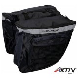 Kerékpártáska csomagtartóra dupla Dunlop 30x26x10 cm