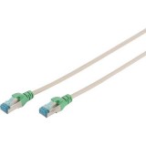 Keresztkötésű RJ45 hálózati LAN kábel, UTP kábel CAT 5e F/UTP 1x RJ45 dugó - 1x RJ45 dugó 5 m Szürke Digitus 972426 (DK-1521-050-CO) - UTP