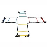 Keresztlétra, 2x2 m – koordinációs taktikai rács, hordtáskával – PRO-Sport