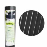 kerítés belátásgátló műanyag ovális profil 3m 2021414 szürke