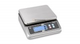KERN FOB 7K-4NL (7500g/0,5g) rozsdamentes, IP67, HACCP kompatibilis digitális asztali mérleg