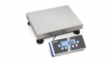 KERN IOC 10K-4 (6/15kg/0,0002/0,0005kg) 300x240mm robusztus, IP65, RS-232, Ipar 4.0, rozsdamentes acél platformmérleg sok funkcióval, opcionális akkumulátor