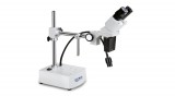 KERN OSE 409 sztereó mikroszkóp szett állvánnyal, 10x nagyítás, 3 W-os gégecsöves LED megvilágítás, binokuláris