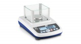 KERN PFB 120-3 (120g/0,001g) digitális precíziós/labor mérleg ellenőrző méréssel, sok funkcióval, IoT Ready, RS232, opcionális akkumulátor