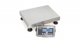 KERN SFE 60K-2NM (60kg-0,02kg) 400x300 mm IP65 rozsdamentes acél kijelzős platform mérleg, ellenőrző és átlag mérés, akár 5 év garancia, hitelesíthető