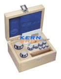KERN & Sohn KERN 313-04 Súlysorozat, Súlykészlet, bélelt fadobozban 1 mg - 200 g E2