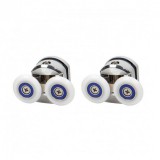 Kerra CHZ1 zuhanykabin felső nagy dupla görgő, 2 db, króm