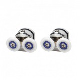 Kerra CHZ1 zuhanykabin felső nagy dupla görgő, 2 db, króm