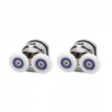 Kerra CHZ1 zuhanykabin felső nagy dupla görgő, 2 db, króm