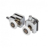 Kerra CHZ2 zuhanykabin alsó nagy szimpla görgő, 2 db, króm