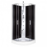 Kerra FARO90 hidromasszázs zuhanykabin, 90x90x227 cm