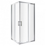 Kerra Grenoble 90x90 cm szögletes zuhanykabin zuhanytálcával