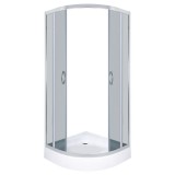 Kerra Intro 90x90 íves zuhanykabin zuhanytálcával