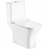 Kerra Kamet monoblokkos kompakt WC hátsó kifolyással ülőkével