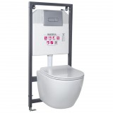 Kerra Kasos Pacific Chrome falba építhető WC tartály szett