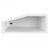 Kerra Keos 70x160x44 aszimmetrikus kád bal