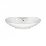 Kerra KR-139 kerámia design mosdó 58x38 cm, fényes fehér