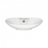 Kerra KR-139 kerámia design mosdó 58x38 cm, fényes fehér