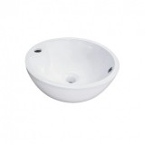 Kerra KR40 kerámia design mosdó, kerek, 40,5x16cm