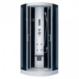 Kerra LETICIA80 hidromasszázs zuhanykabin, 80x80x219 cm-es méretben