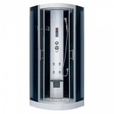 Kerra LETICIA80 hidromasszázs zuhanykabin, 80x80x219 cm-es méretben