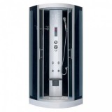 Kerra LETICIA80 hidromasszázs zuhanykabin, 80x80x219 cm-es méretben