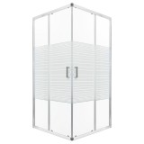 Kerra Madera 90x90 cm szögletes zuhanykabin tálca nélkül