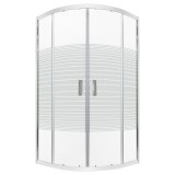 Kerra Madera 90x90x165 íves zuhanykabin tálca nélkül