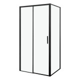 Kerra Silves 80x100 aszimmetrikus zuhanykabin zuhanytálcával