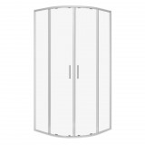 Kerra Solid RS 90 íves duplaajtós zuhanykabin tálca nélkül