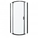 Kerra Splash Black 80 íves zuhanykabin zuhanytálca nélkül