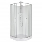 Kerra Wega White 90x90 hidromasszázs zuhanykabin