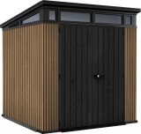 Kerti ház Keter PENT Signature 7x7 Vertical barna, padlóval