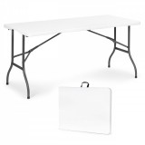 Kerti összecsukható bankett asztal 153cm, kerti asztal, összecsukható asztal, bankett asztal, 153cm asztal