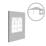 Kerti pavilon ablakos oldalfal ponyva 3x4,5 m