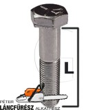 Kés csavarok, L 63,5 mm, menet 3/8” UNF