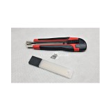 Kés gumi markolattal és 3 tartalék pengével