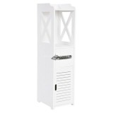 Keskeny fürdőszobai szekrény