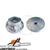 Késtartó, kés rögzítés 9,8 mm, H (belső magasság) 15,7 mm