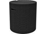 KETER COOL STOOL MŰRATTAN TÖBBFUNKCIÓS PARTY KIEGÉSZÍTŐ - grafit