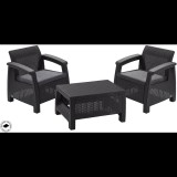 KETER CORFU WEEKEND kerti bútor szett, grafit (206623)