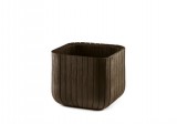 Keter Cube Planter M virágláda whiskey barna