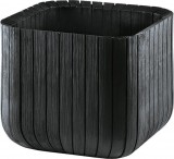 Keter Cube Planter S virágláda antracit
