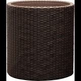 Keter Cylinder L virágcserép, barna (223947)