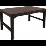 KETER LYON RATTAN kerti asztal, barna (233834)