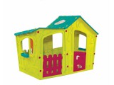 KETER MAGIC VILLA MŰANYAG KERTI JÁTÉKHÁZ - Világoszöld/Türkiz